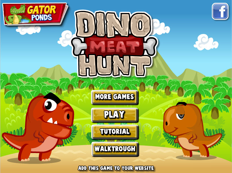 Chơi Game Khủng Long Phiêu Lưu Ký - Dino Meat Hunt