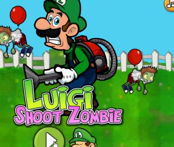Luigi bắn zombies