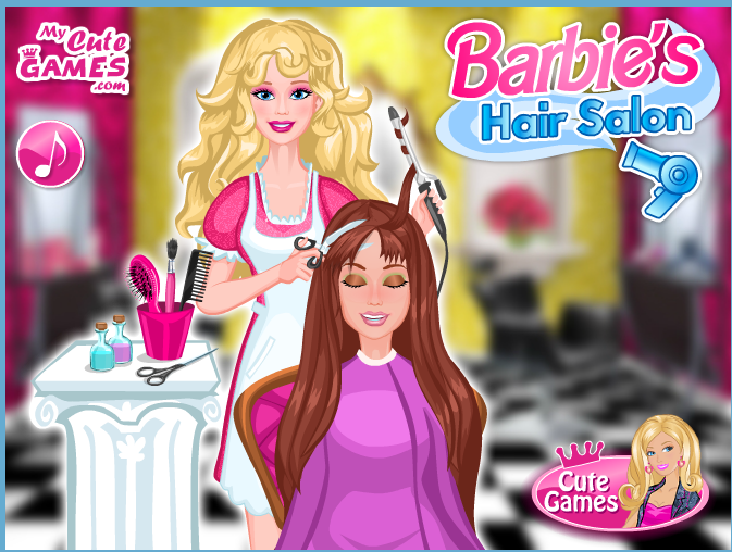 Bộ làm tóc búp bê Barbie Salon Stylist – Đồ chơi trẻ em Kidsland.vn