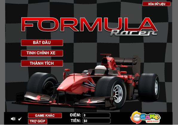Chơi game Đua xe F1 tốc độ cao - minigameviet.net