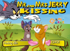 Game Jerry tập hôn bạn gái