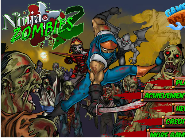 cuộc chiến giữa zombie và ninja
