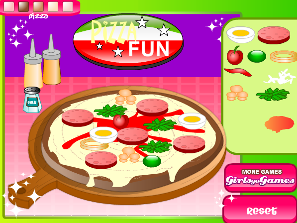 chơi game pizza vui vẻ