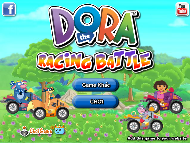 Dora lái xe