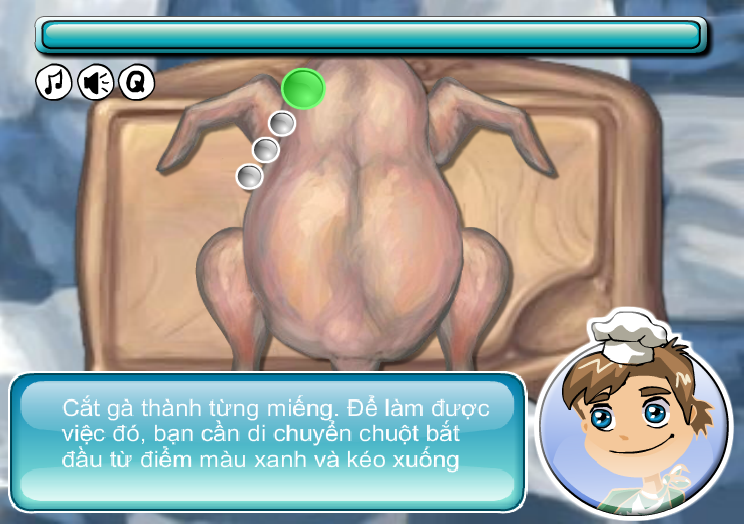 game gà quay tặng vợ