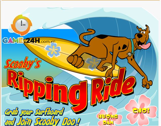 game ScoobyDoo lướt ván
