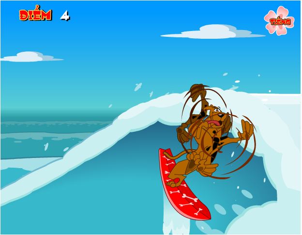 ScoobyDoo lướt ván