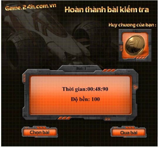 chơi game thử thách cùng siêu xe