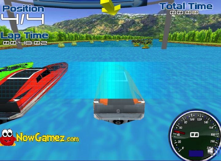game đua thuyền 3D