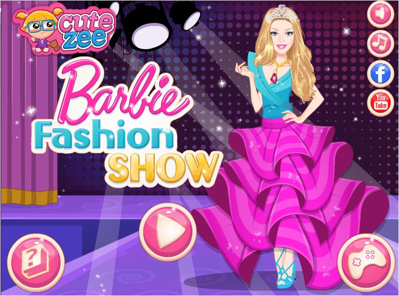 Chơi Game Barbie Fashion Show Thiết Kế Thời Trang Catwalk