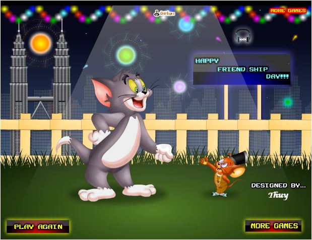 game thời trang Tom và Jerry
