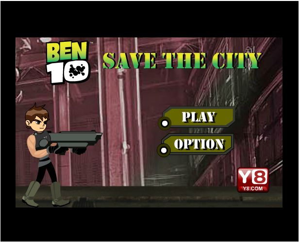 chơi game Ben 10 phiêu lưu thành phố